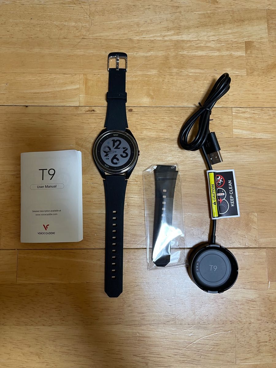 新作モデル ボイスキャディ voicecaddie GPSゴルフウォッチ T9 GPS