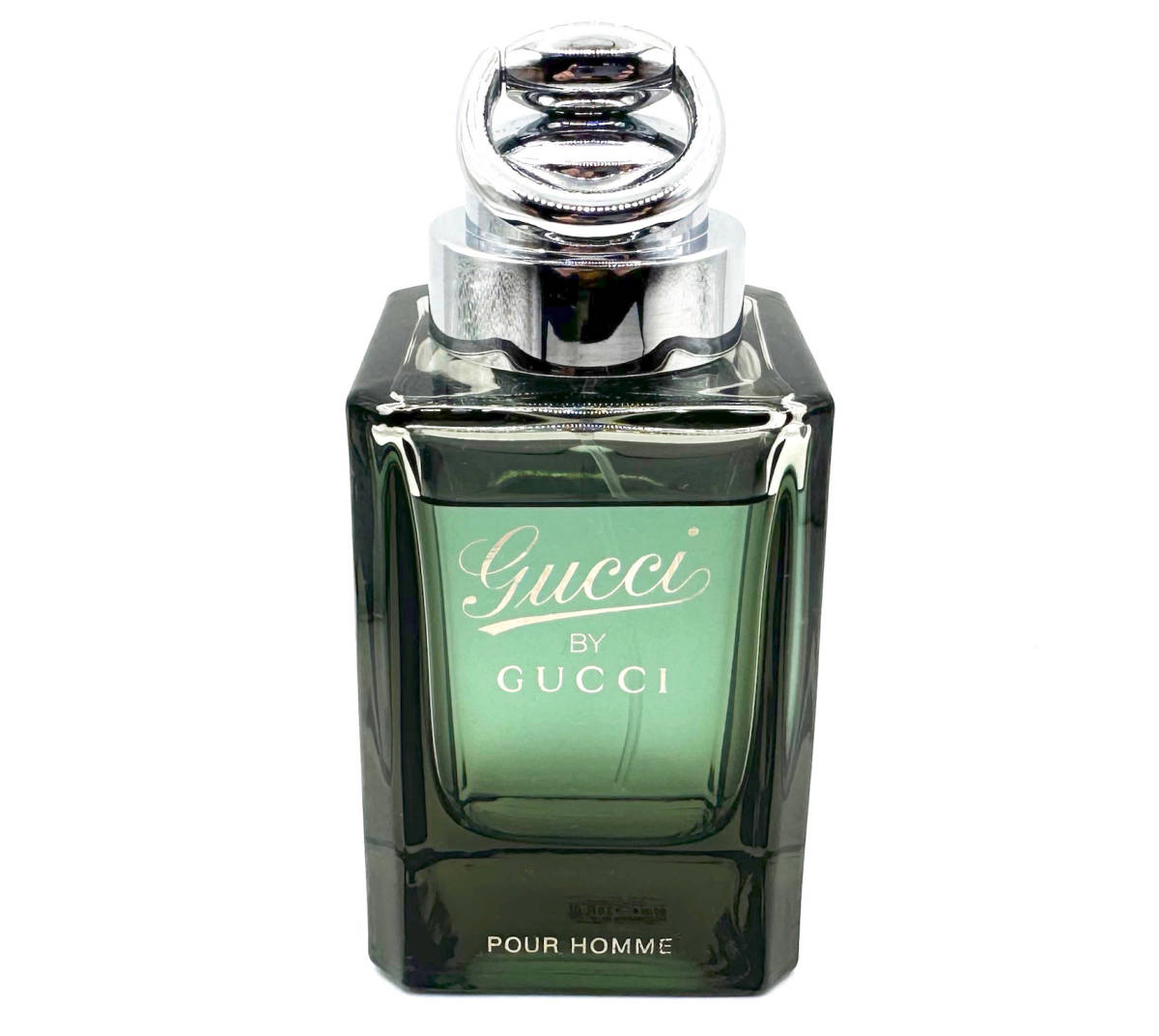 ★グッチ香水・GUCCI BY GUCCI POUR HOMME グッチ バイ グッチ プールオム EDT. 90ml SPRAY Ⅲ・★展示USED/残量約95%/約86ml/箱無/極美品_GUCCI BY GUCCI POUR HOMME EDT.90ml SPRAY