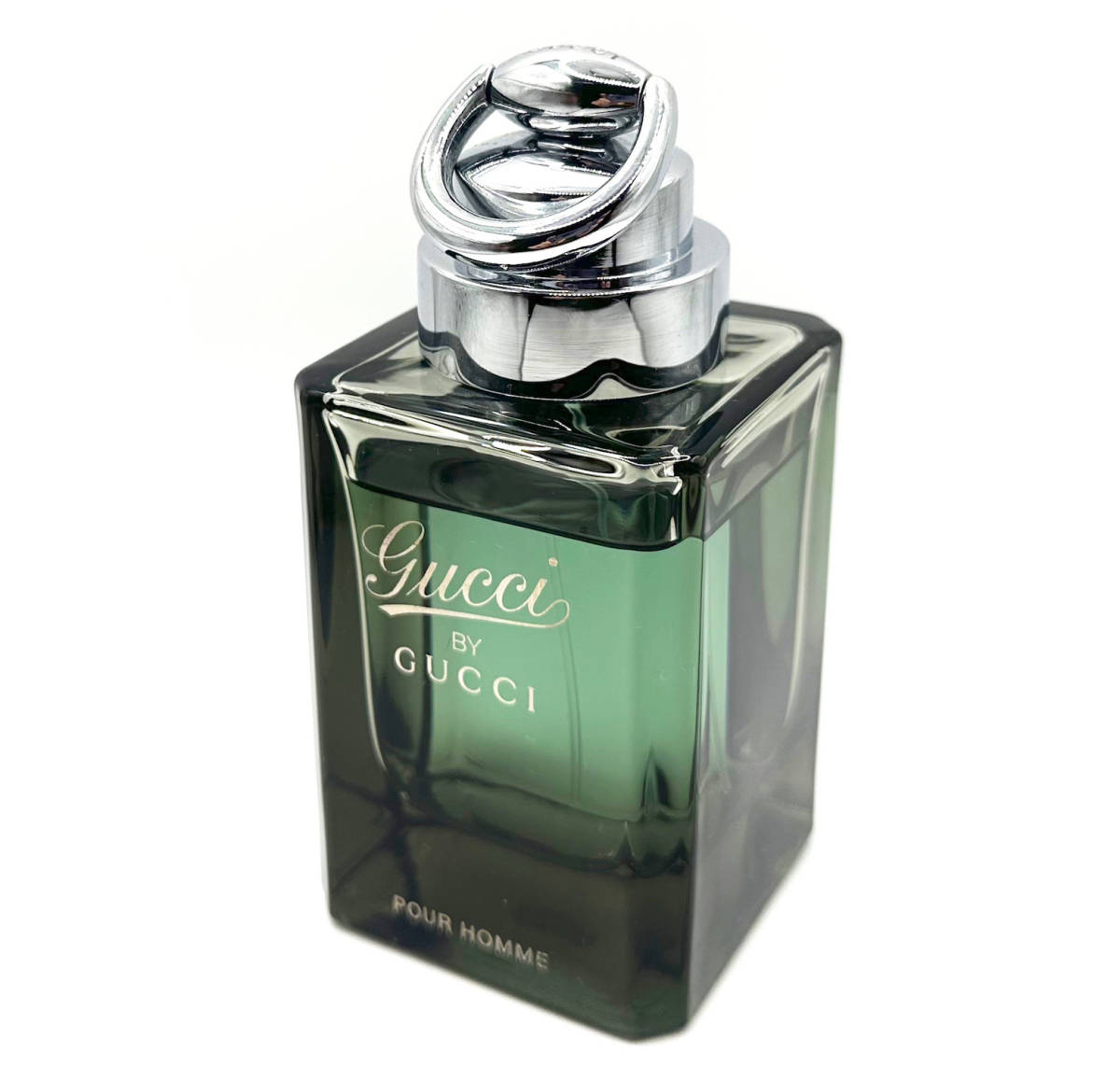 ★グッチ香水・GUCCI BY GUCCI POUR HOMME グッチ バイ グッチ プールオム EDT. 90ml SPRAY Ⅲ・★展示USED/残量約95%/約86ml/箱無/極美品_★展示USED/残量約95% 約86ml/箱無/極美品