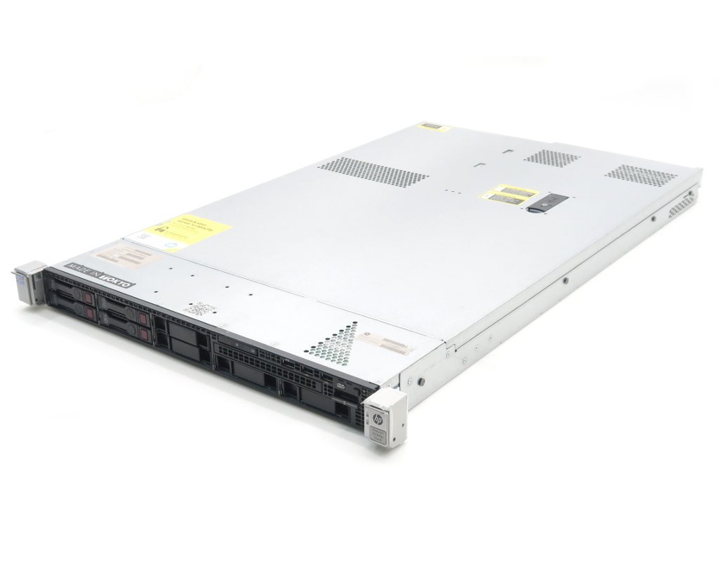JUNK】hp ProLiant DL360p Gen8 Xeon E5-2643 v2 3.5GHz*2 128GB