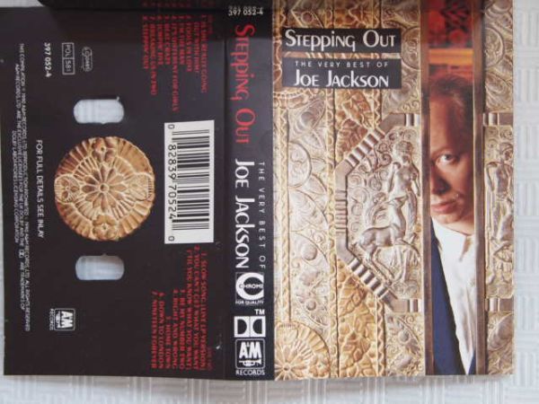 【高音質クロムテープ/再生確認済】Joe Jackson / Stepping Out ジョー・ジャクソン ベスト盤の画像2