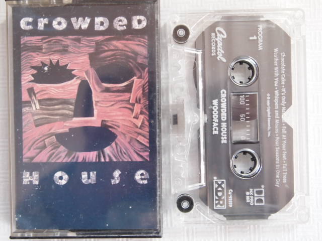 【再生確認済US盤カセット】Crowdwed House / Woodface クラウデッド・ハウス_画像1