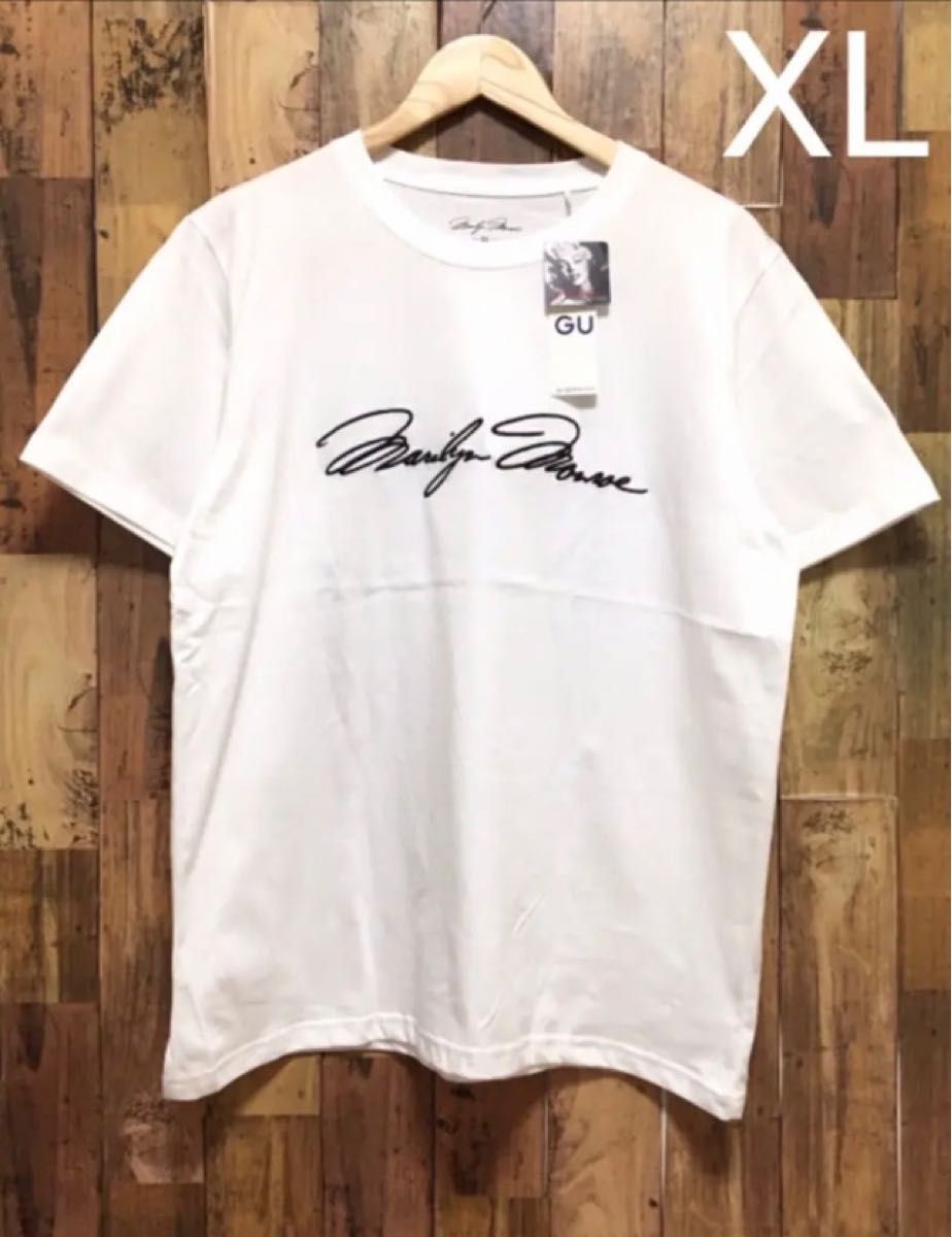 ジーユー GU マリリン・モンロープリントTシャツ XL 代引き人気