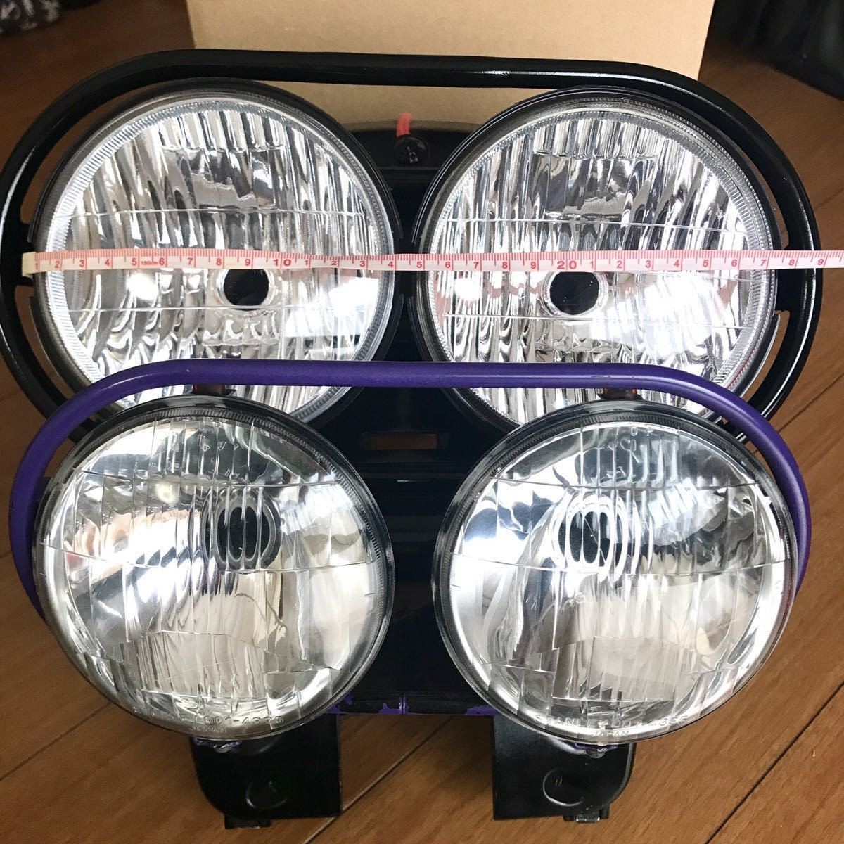 ズーマー ヘッドライト デカ目 LED ライト-