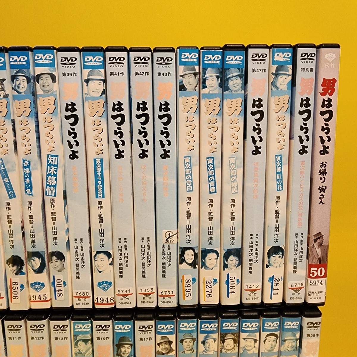 男はつらいよシリーズ　全48巻＋特別編+映画「男はつらいよ お帰り 寅さん('19松竹)」DVDDVD50巻セット