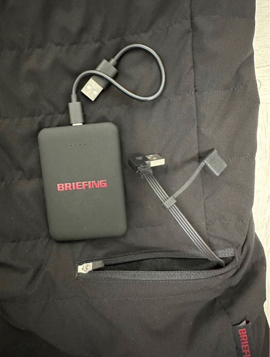 BRIEFING TAION ダウンジャケット ブリーフィング ゴルフ TAION HEATING SYSTEMを搭載。