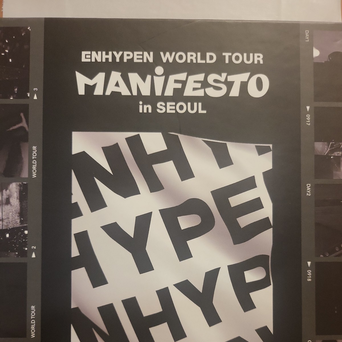 2022 ENHYPEN WORLD TOUR 'MANIFESTO' in SEOUL DVD エンハイフン 公式