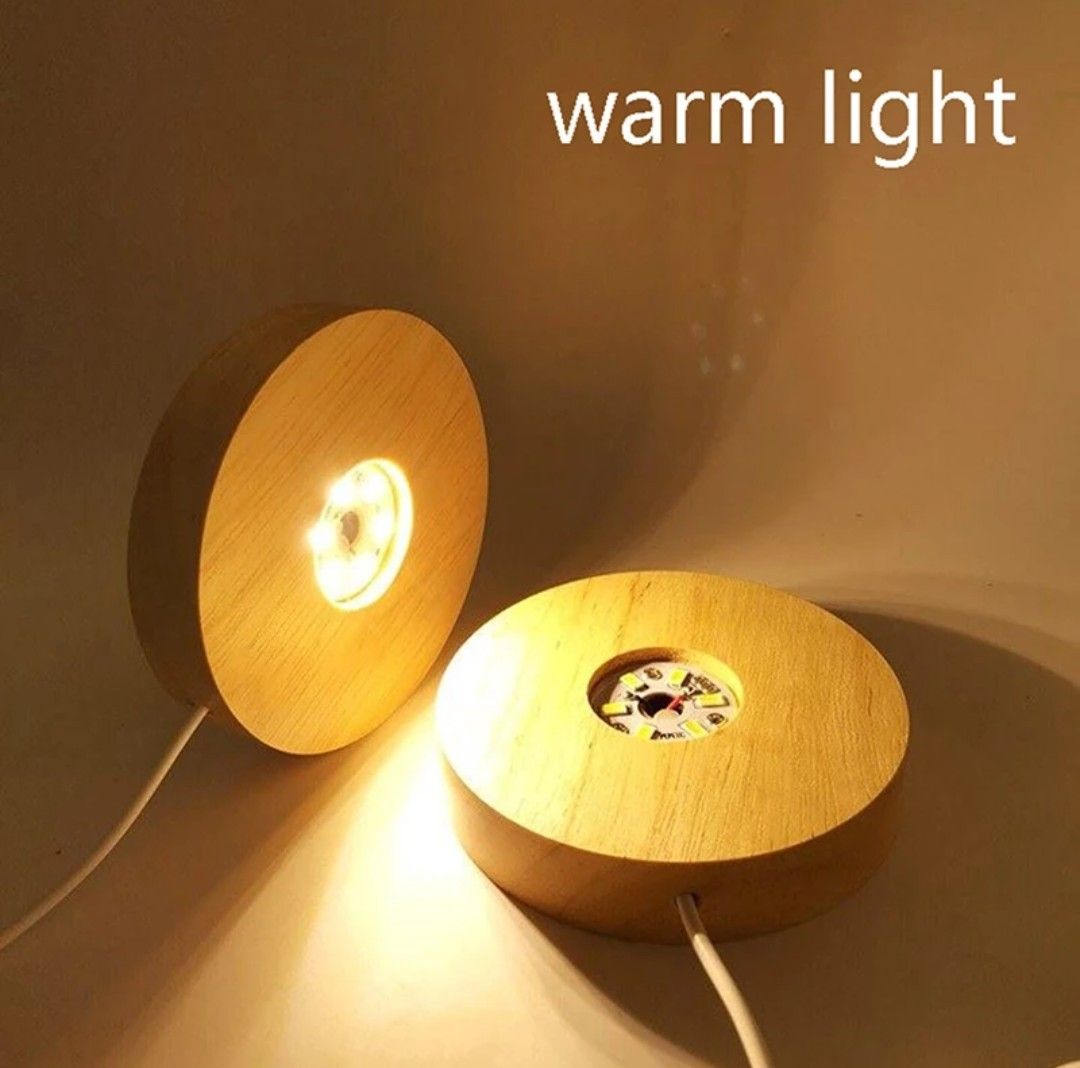 木製LEDライト 暖色 間接照明 ベースライト warm light 寝室 リビング｜PayPayフリマ