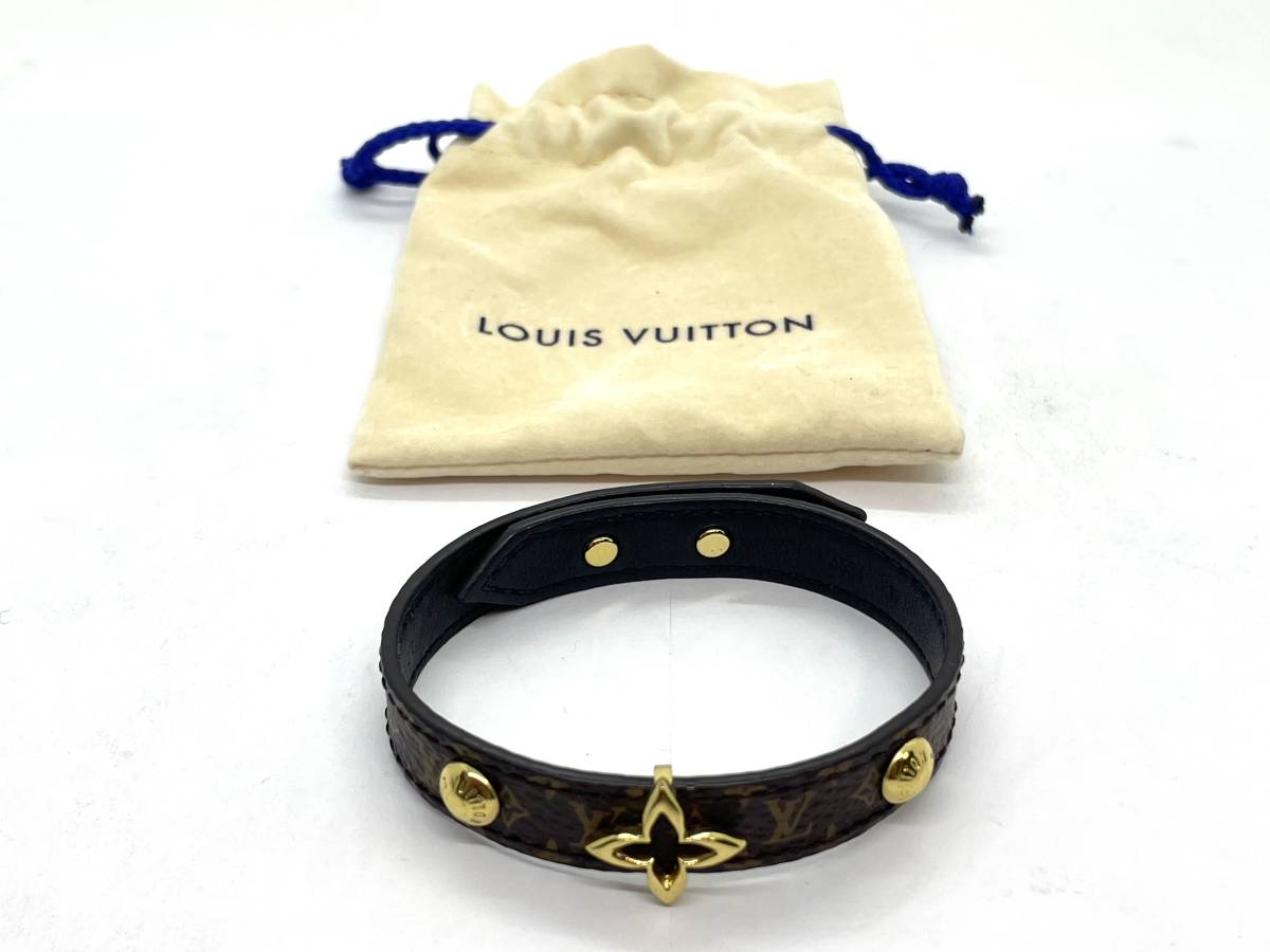 LOUIS VUITTON Bracelet cuff nanogram / bracelet / M00250 / SLV