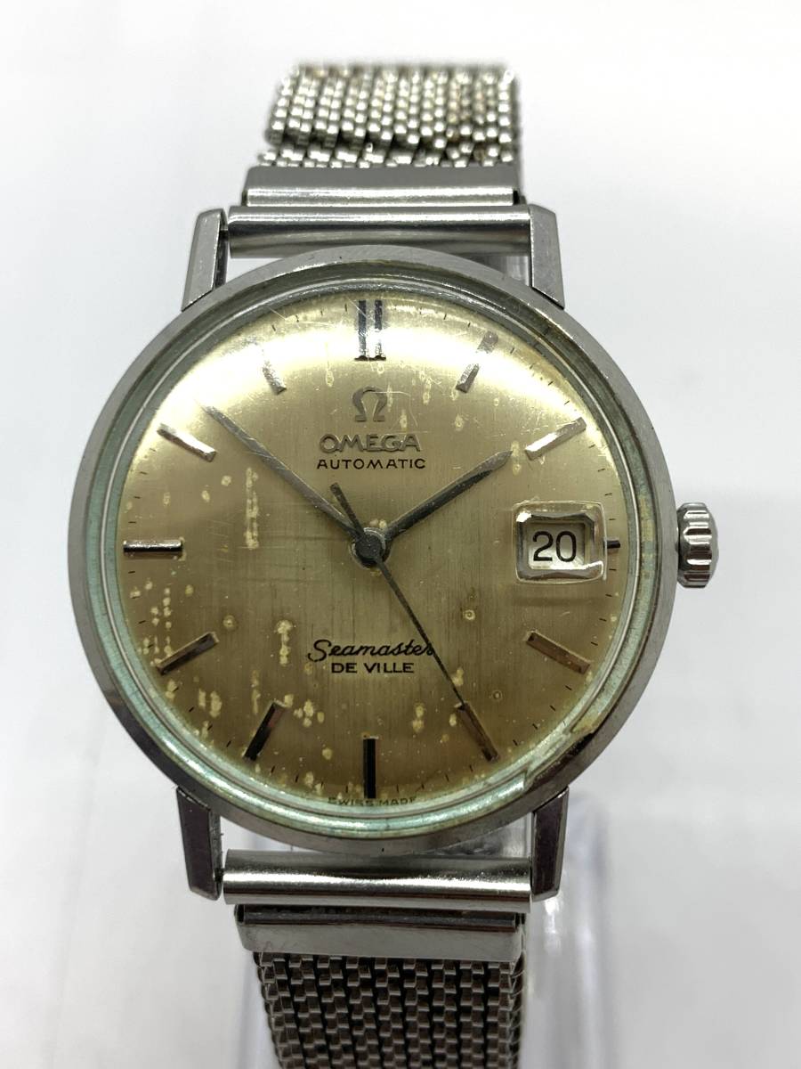 ヴィンテージ☆動作品☆OMEGA オメガ 手巻き Seamaster De Ville