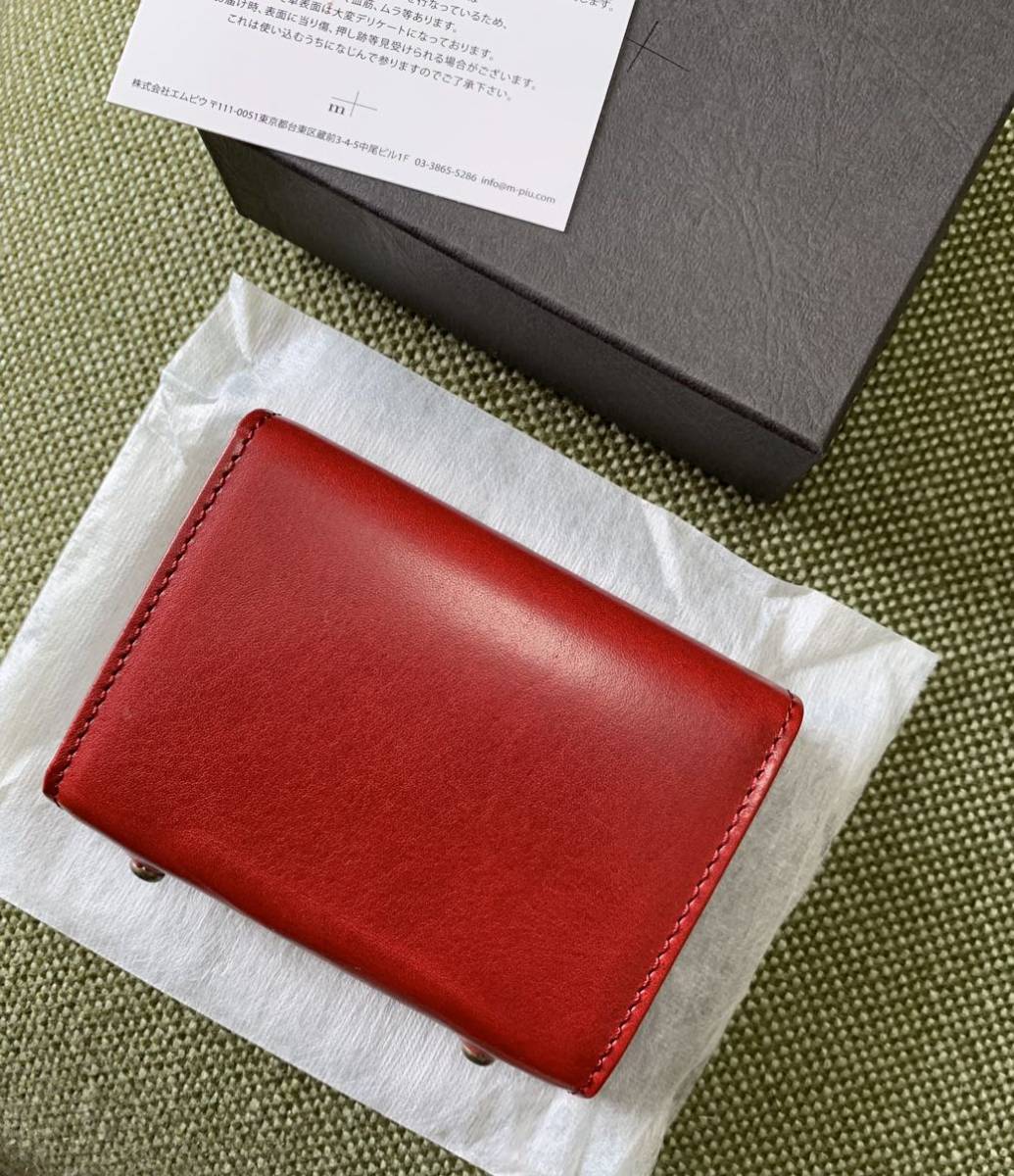 新品 m+ millefoglie II P25 BUSCHETO rosso ロッソ エムピウ