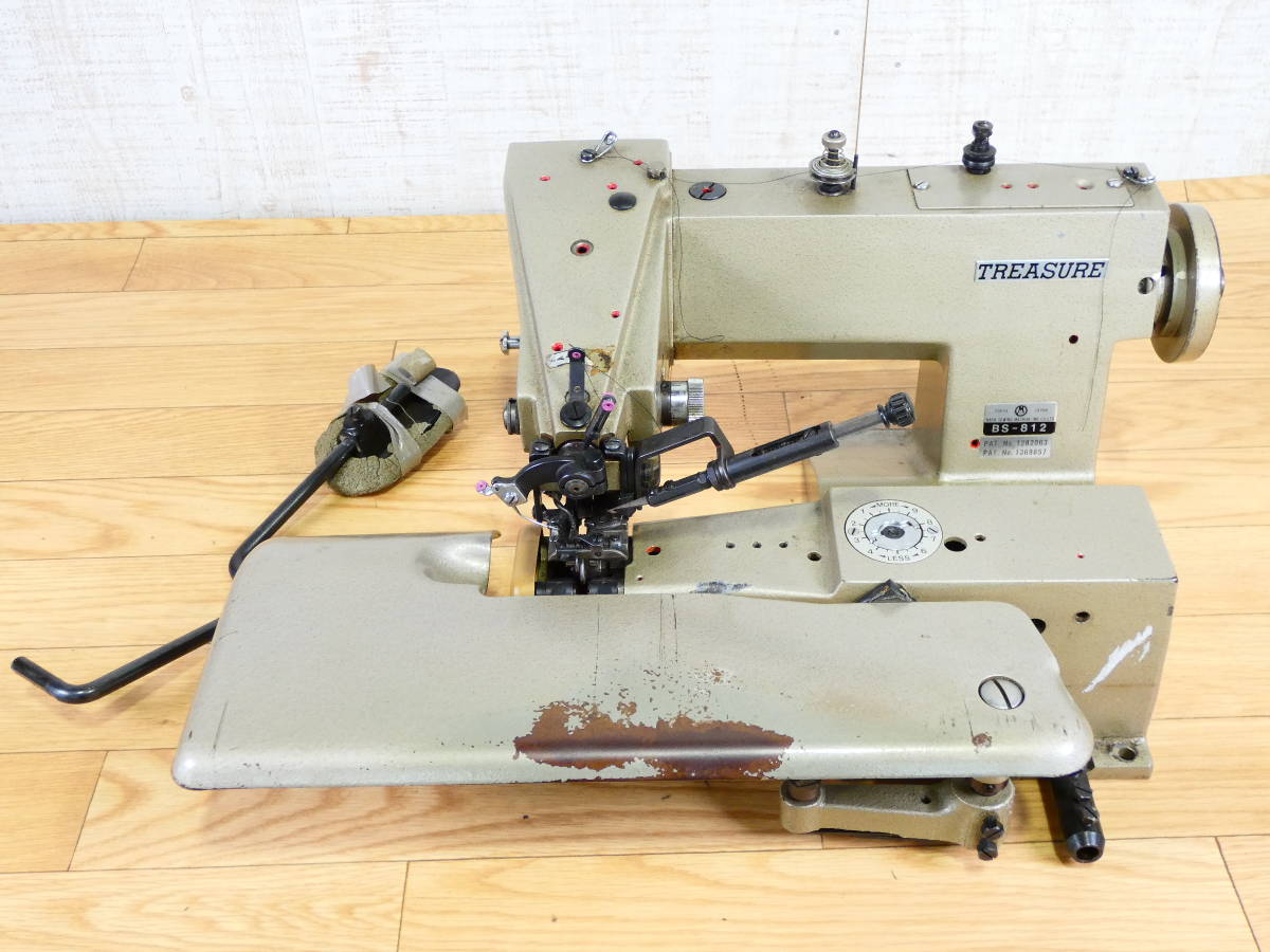 直販入荷ヤフオク! - S) TREASURE トレジャー すくい縫いミシン BS-81
