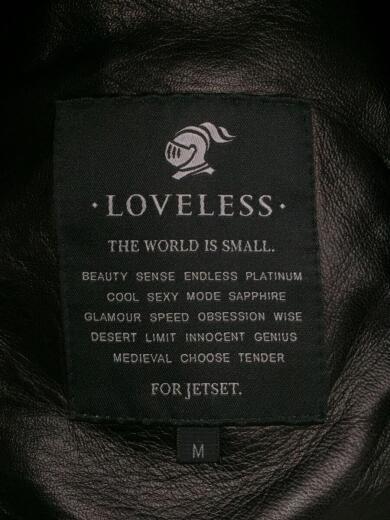TK price 22 ten thousand jpy rank beautiful goods Loveless LOVELESS Bomber jacket mouton leather jacket 