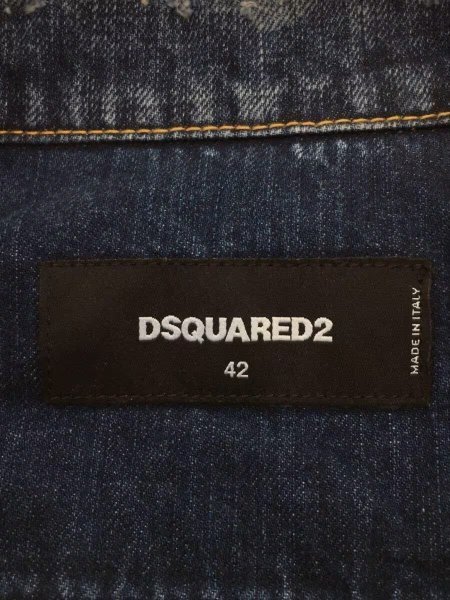 TK 新品 希少『2018デッドストック品』DSQUARED2 デニムジャケット Gジャン 42 ディースクエアードの画像4