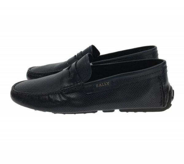 TK [ light .. punching leather ] BALLY Loafer DRIDOR leather driving shoes slip-on shoes 9 1/2 Bally 