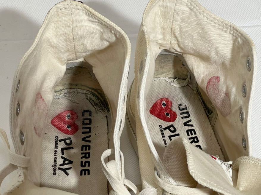 コムデギャルソン CONVERSE コンバース ハイカットスニーカー COMME
