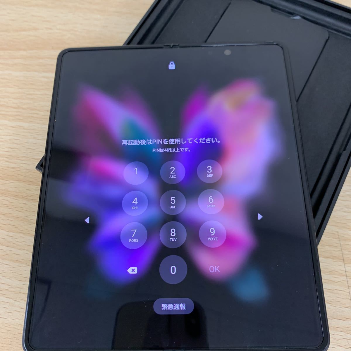 ジャンク品 Galaxy Z Fold3 5G SC-55B 256GB ドコモ スマートホン