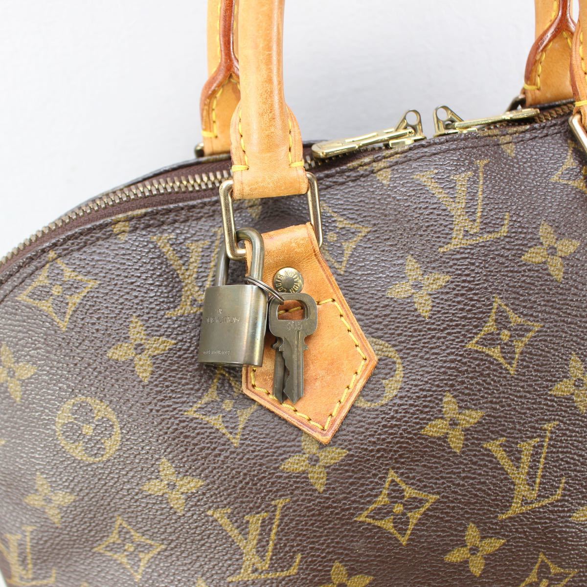 LOUIS VUITTON VI0914 M51130 MONOGRAM PATTERNED 2WAY SHOULDER BAG MADE IN FRANCE/ルイヴィトンモノグラム柄2wayショルダーバッグ_画像4