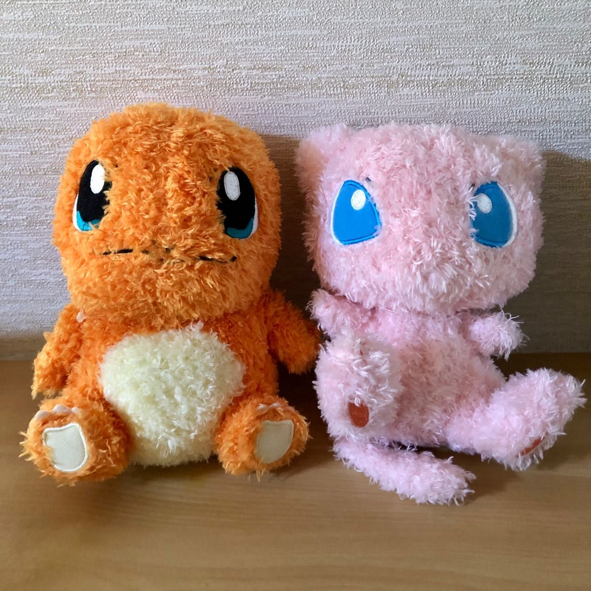 ポケモン　もこもこぬいぐるみ　ヒトカゲ　ミュウ