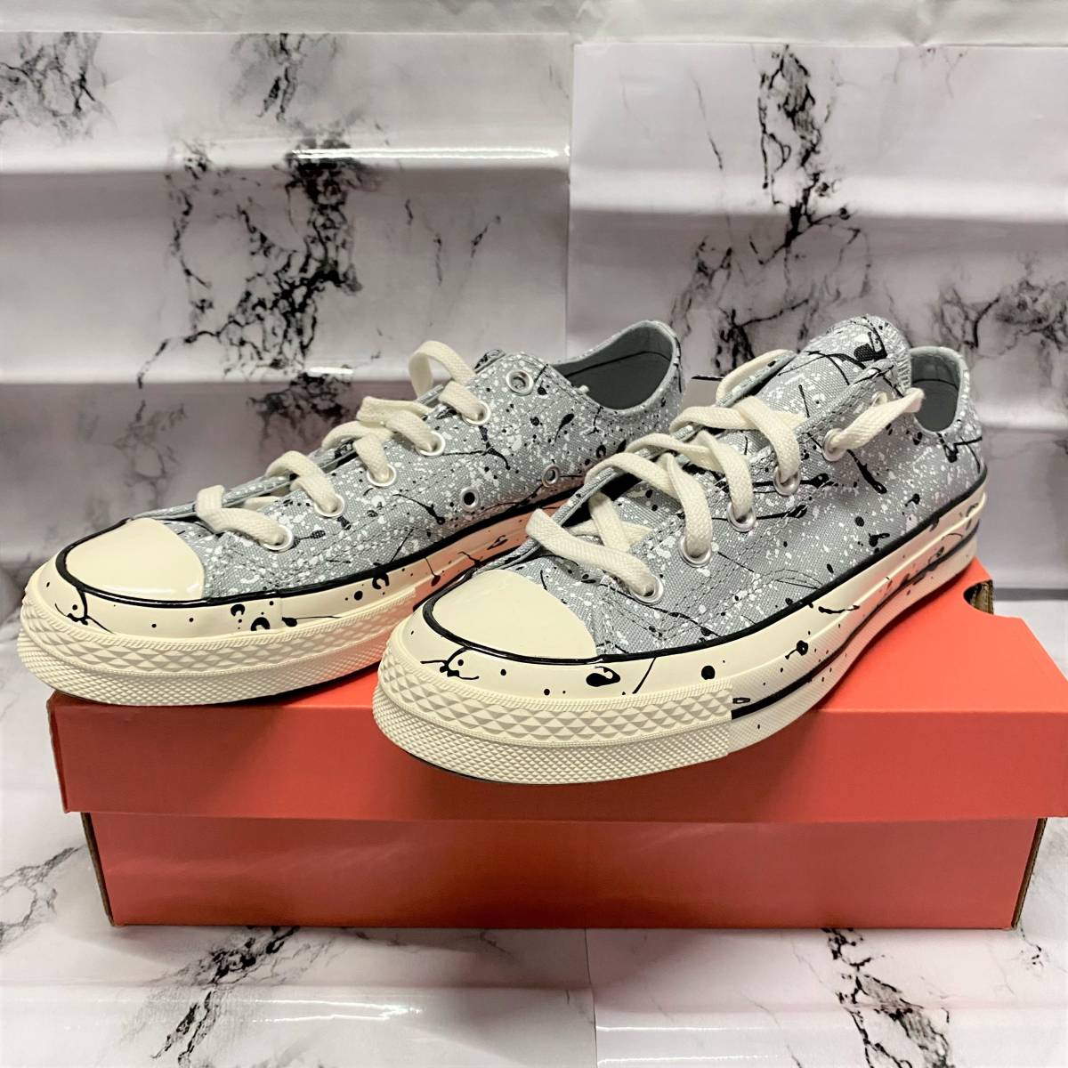 品 元箱付 正規品 25.5cm CONVERSE コンバース CT70 PAINT LO