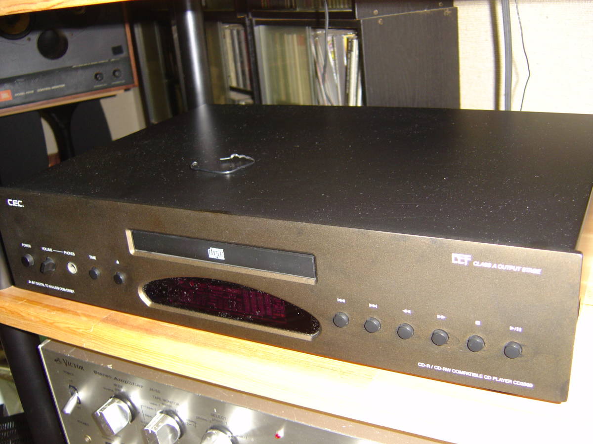 CEC CD3300 付属品 リモコン、電源ケーブル、ピックアップ交換済み
