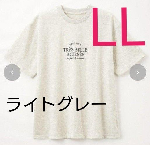 しまむら 田中里奈 mysa closet 刺繍 ロゴ Tシャツ LLサイズ