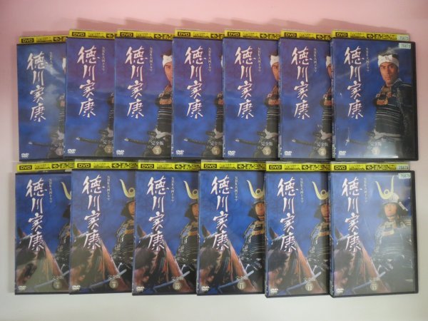 63843□DVD NHK大河ドラマ 徳川家康 完全版 全13巻 レンタル落ち(日本