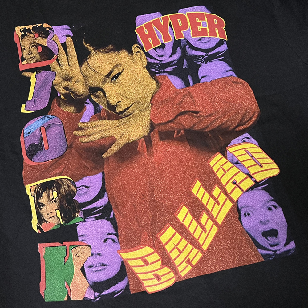 XL Bjork ビョーク Tシャツ Hyper Ballad Army of me ビンテージ XL Bjork ビョーク Tシャツ Hyper Ballad Army of me ビンテージ