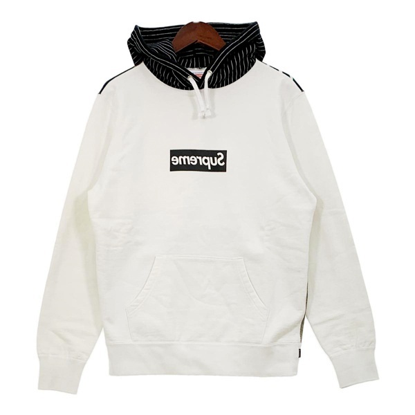 Supreme COMME des GARCONS SHIRT 14SS Box Logo Pullover Hoodie 反転