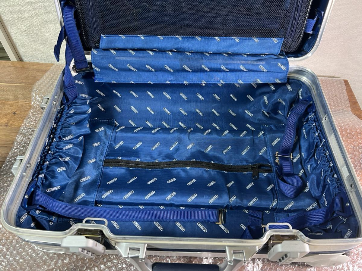 RIMOWA リモワ トパーズ アルミニウム 2輪 ダイヤルロック式 キャリー