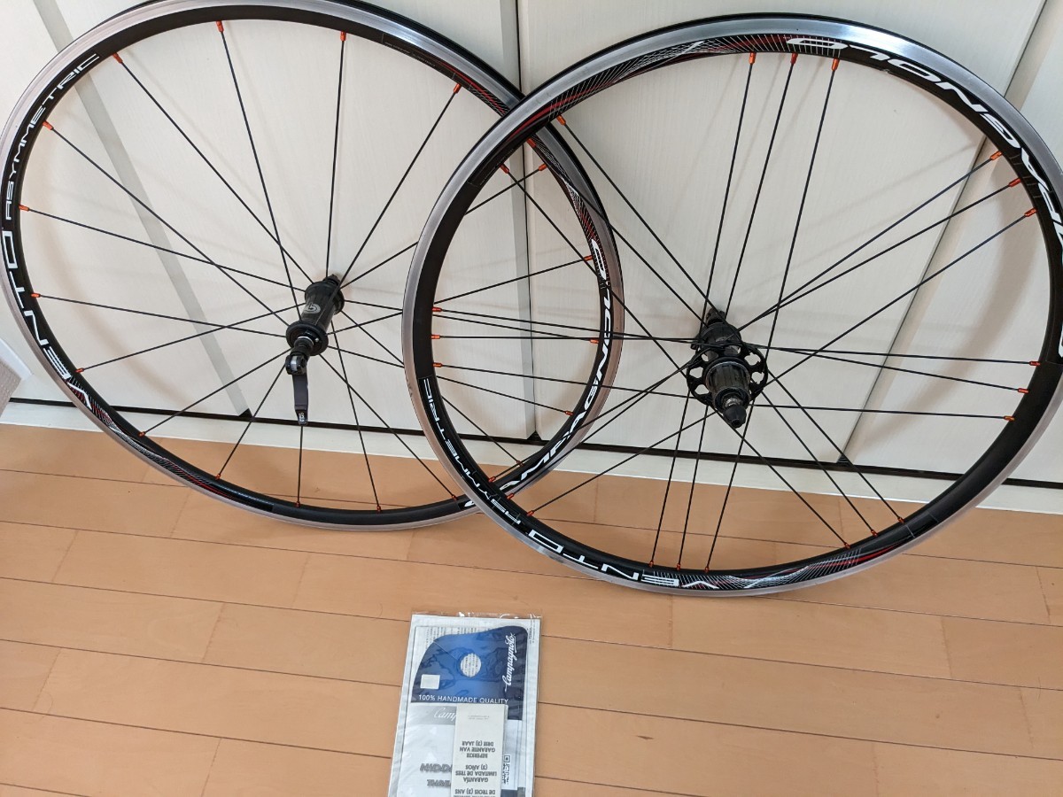 美品!Campagnolo カンパニョーロ VENTO ベントホイール(アシンメ