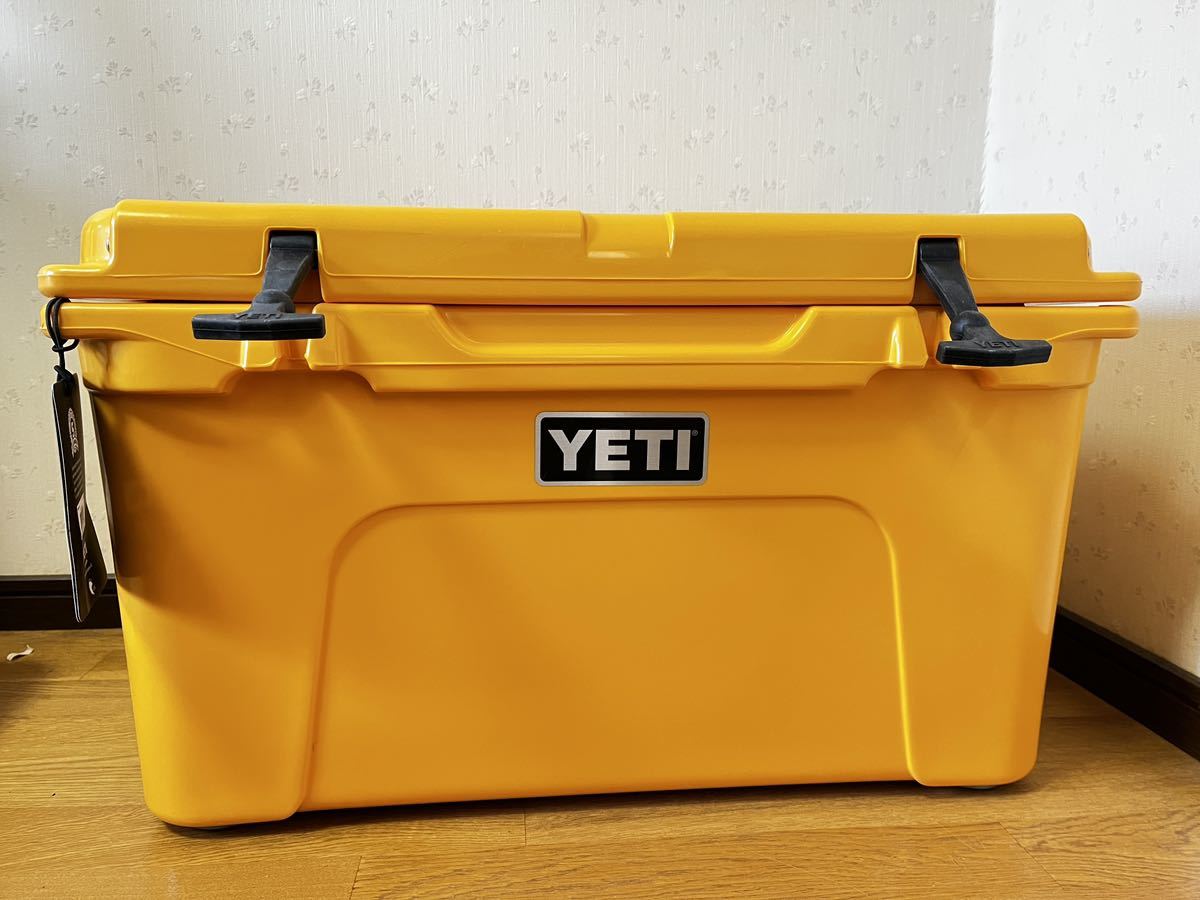 未使用 YETI タンドラ45 アルパインイエロー 限定カラー tundra