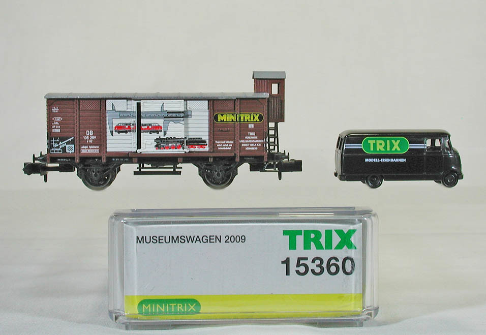 MINITRIX #15360 ＤＢ（旧西ドイツ国鉄） Ｇ０２型有蓋車 （メルクリン博物館２００９年モデル）_画像1