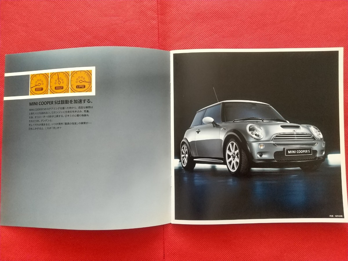  free shipping [ Mini Cooper S] catalog 2001 year MINI COOPER S. BMW