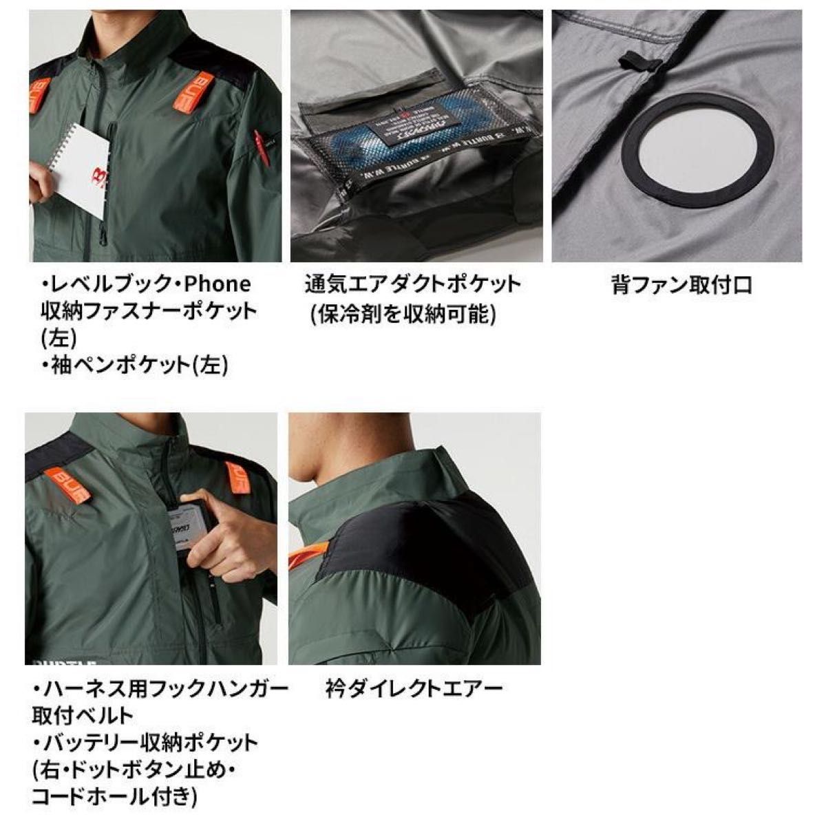 バートル NEW AC2016 Col 14 Lサイズ AC半袖ブルゾン|PayPayフリマ