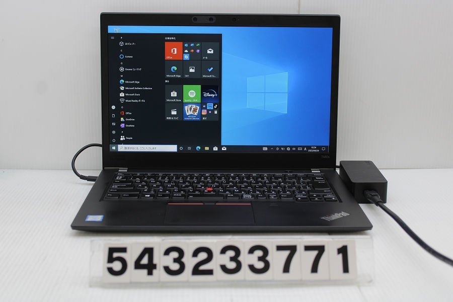 Lenovo ThinkPad T480s Core i5 8350U 1.7GHz/8GB/256GB(SSD)/14W/FHD