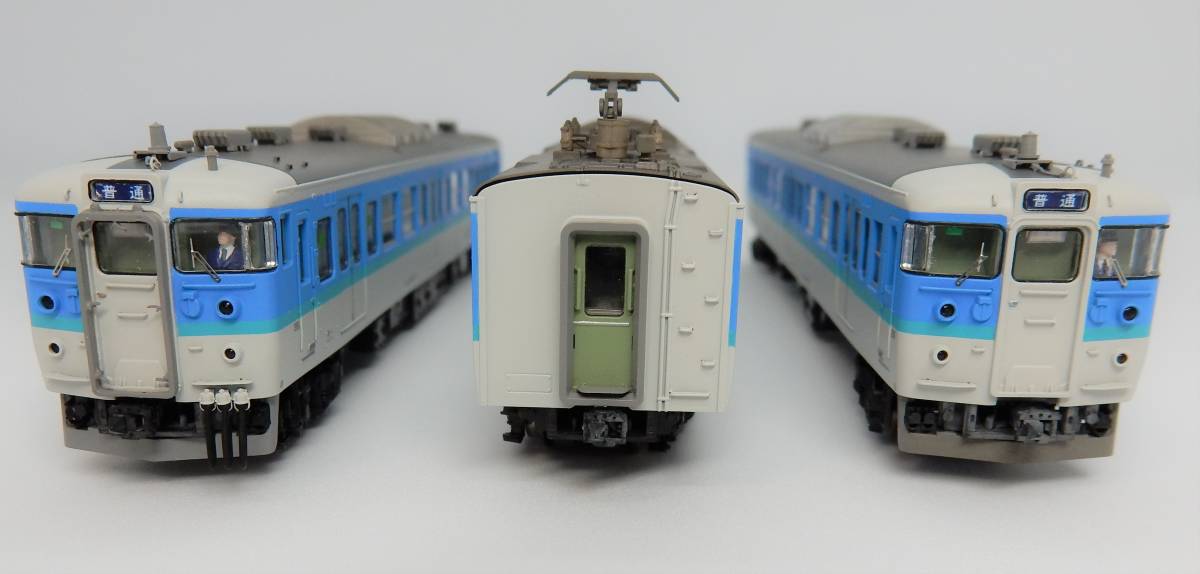 TOMIX 115系1000番台加工 長野色 精密加工品 長野総合車両センターN4