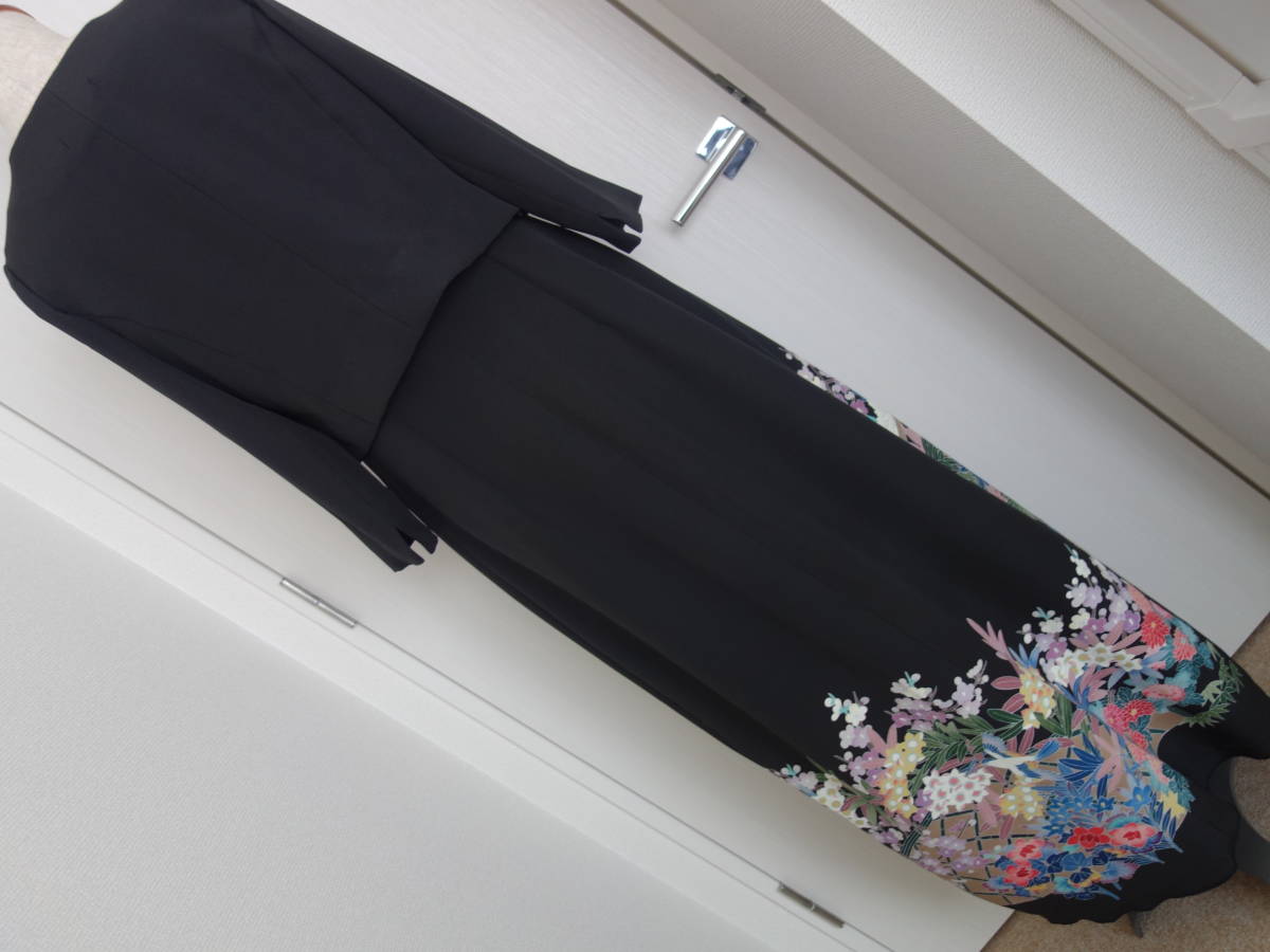 * kimono remake simplified. kurotomesode from dress . no color jacket gorgeous *11 number 