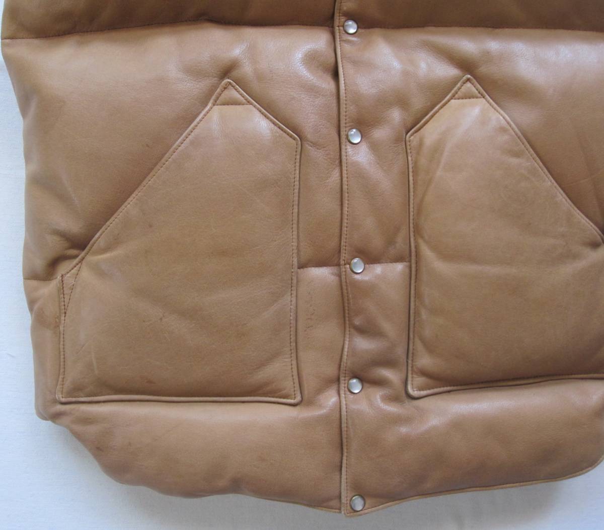 * 70s Vintage Rocky mountain down vest (42) all leather / original / vintage / Vintage 1970s