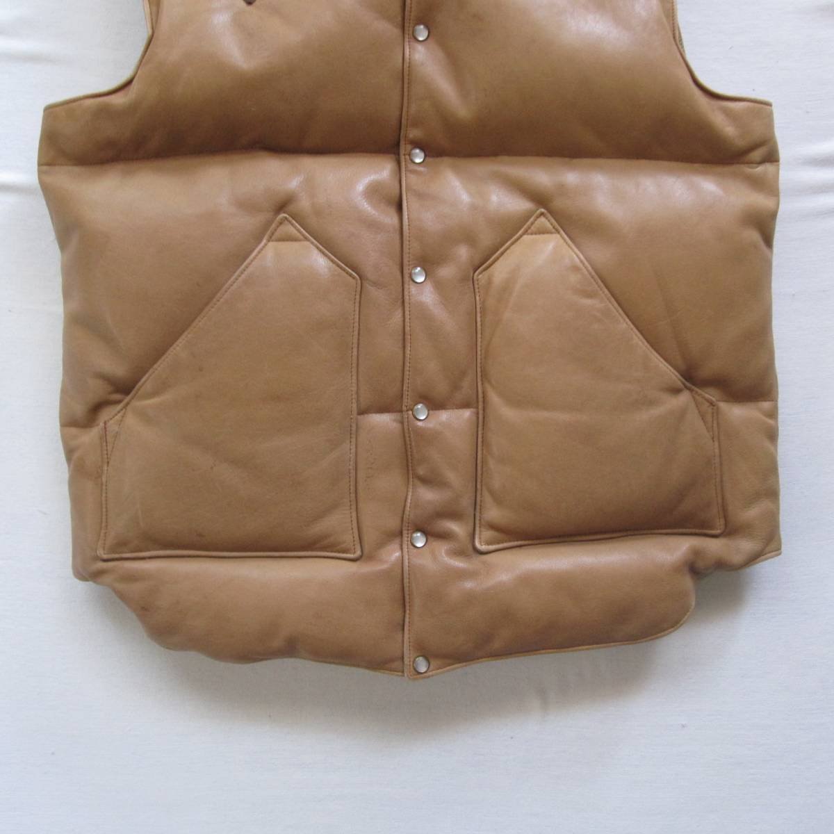 * 70s Vintage Rocky mountain down vest (42) all leather / original / vintage / Vintage 1970s