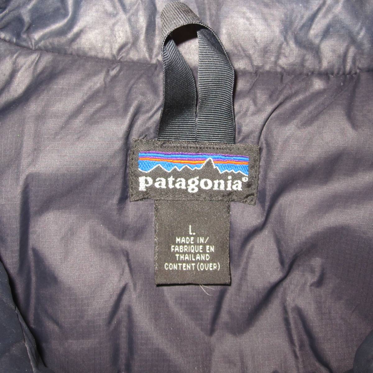 ☆ パタゴニア パフボール ベスト（L）黒 2002年モデル /patagonia puffball / 90s / vintage / mars / ビンテージ _画像3