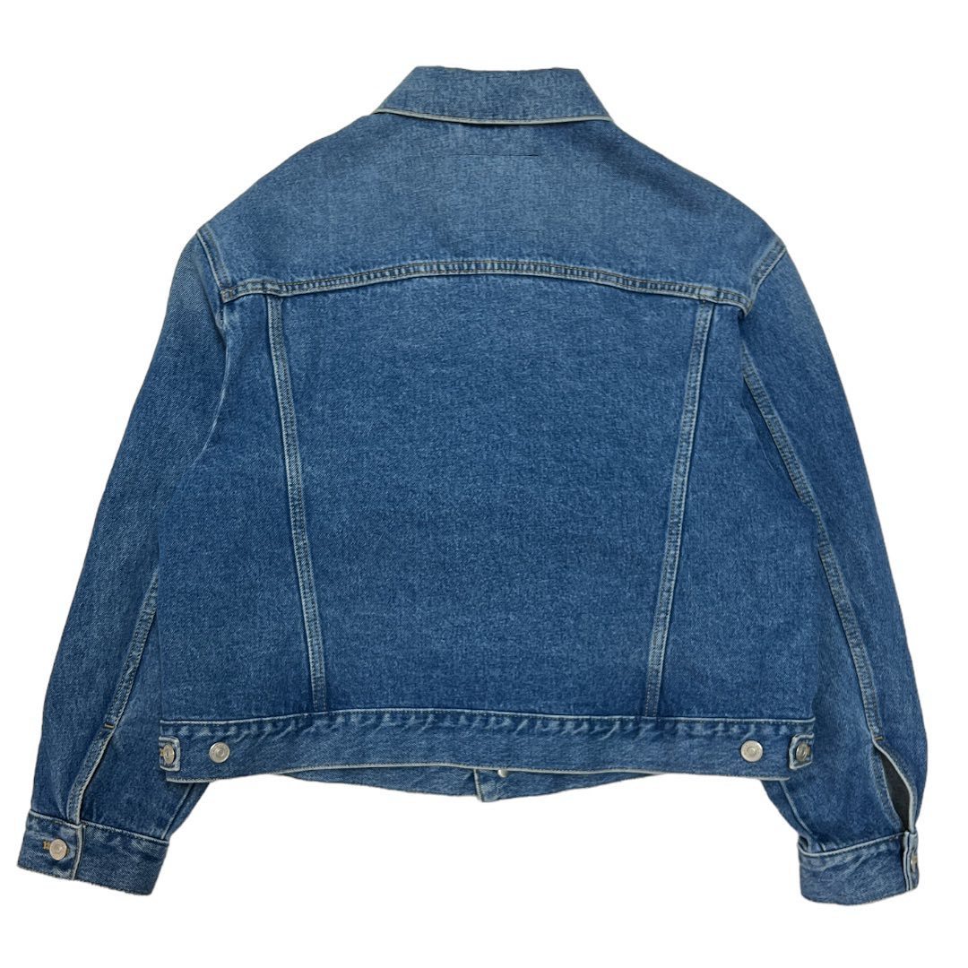 BALENCIAGA バレンシアガ　Swing Denim Jacket インディゴ サイズ:34_画像2