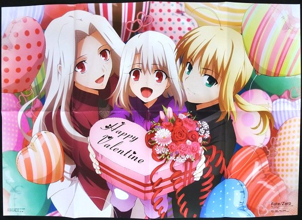 ヤフオク Fate 特大ポスター アイリスフィール イリヤスフ