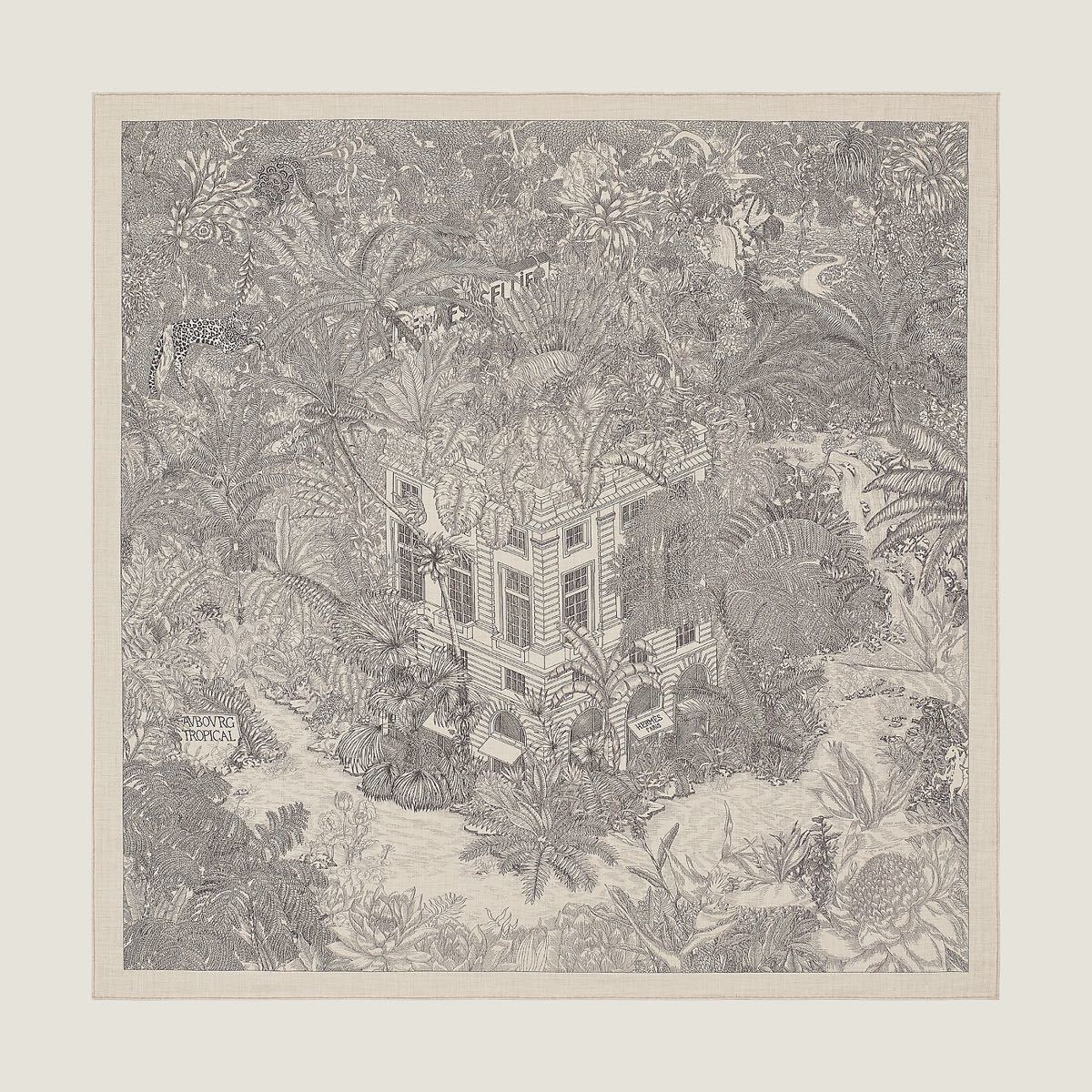 HERMES エルメス Chale 140 フォーブル・トロピカル | paradaabogados.com