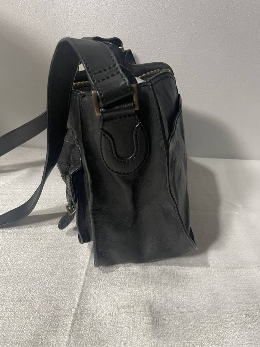 未使用極美品(アナスイANNA SUI)バッグショルダー鞄黒レディース通勤通学仕事ビジネス旅行トラベル