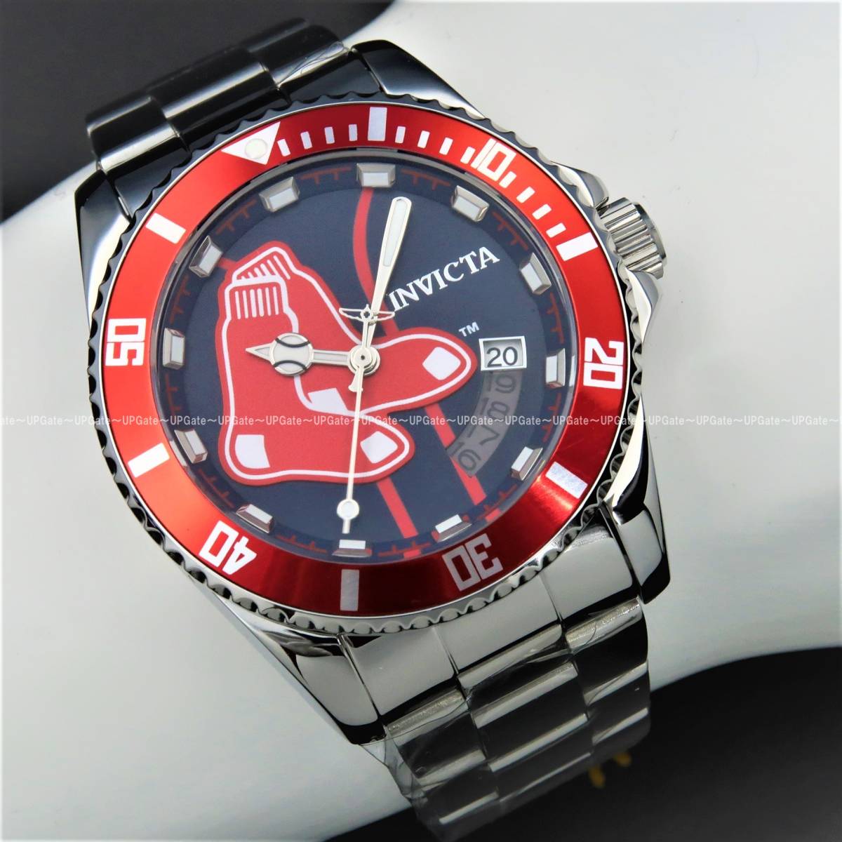 いつでもポイント10倍 MLB☆自動巻☆ボストン・レッドソックス INVICTA