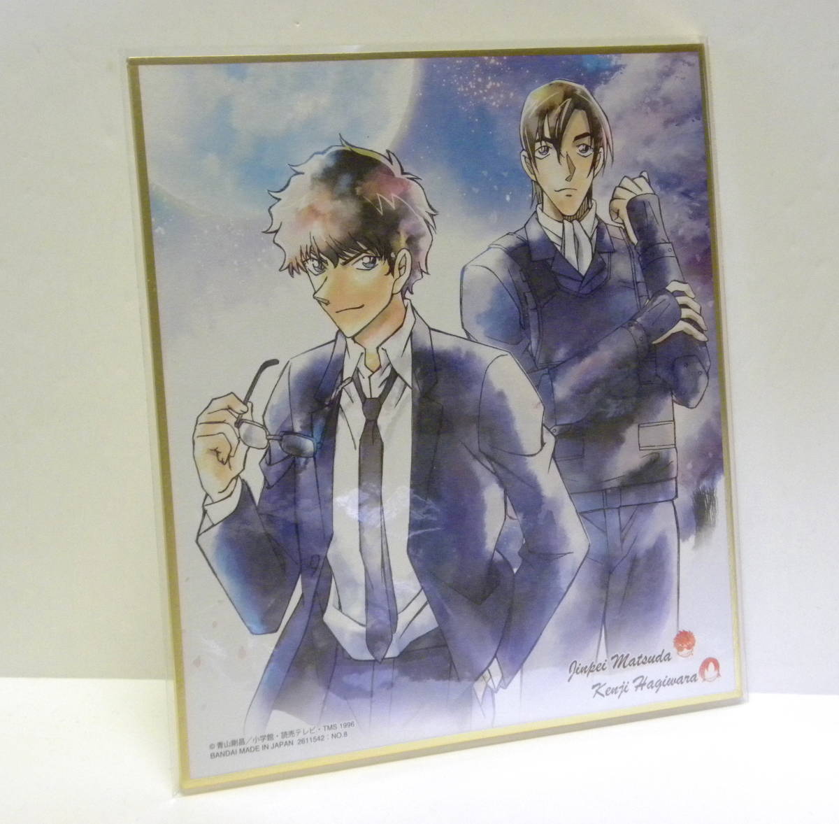  ★ 名探偵コナン 色紙ART7 ★ 16. 松田陣平＆萩原研二 / Detective Conan_画像2