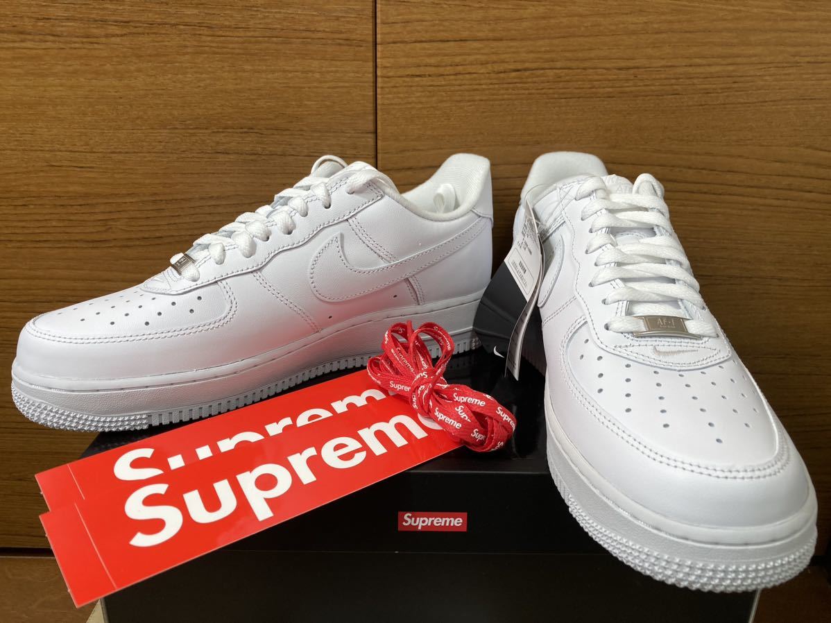 26.5cm US8.5 新品未使用 国内正規品 Supreme Nike Air Force 1 Low