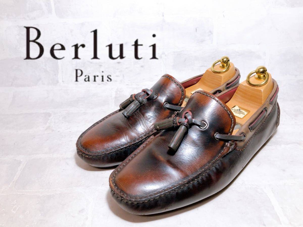 正規品】Berluti ベルルッティ 最高級 タッセル ドライビングシューズ