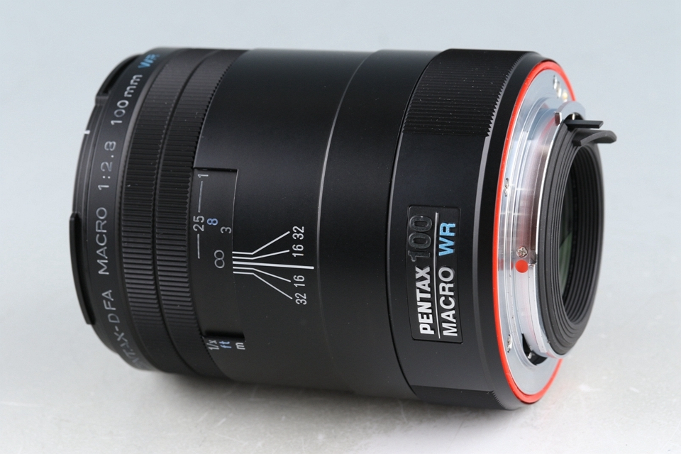 SMC Pentax-D FA Macro 100mm F/2.8 WR Lens for Pentax K Mount With